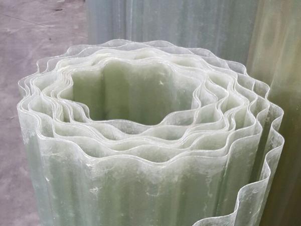 Wellpolyester Rollenware - Wellbahn - lichtdurchlässig & UV-beständig