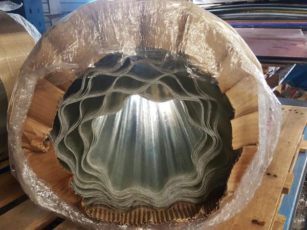 Wellpolyester Rollenware - Wellbahn - lichtdurchlässig & UV-beständig