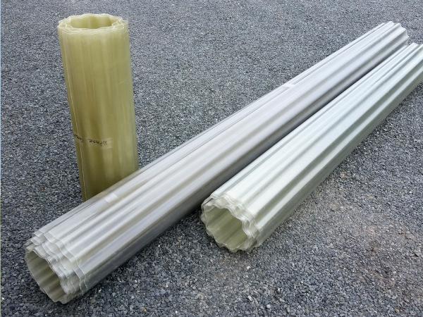 Wellpolyester Rollenware - Wellbahn - lichtdurchlässig & UV-beständig